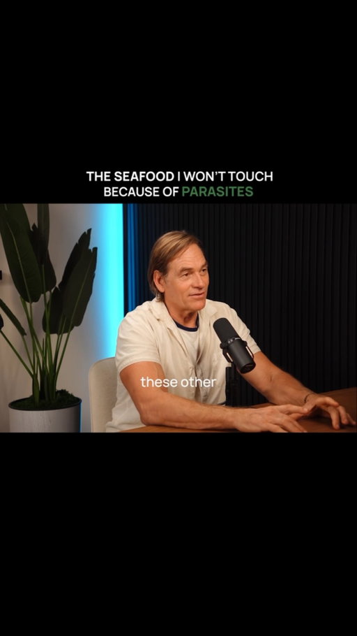 My seafood rule, and why I keep it 🐡

I do not eat any fish. No sushi, no shrimp, no squid. None of it.

Shrimp and squid are bottom feeders, and in my experience bottom feeders carry a lot of parasites and parasite eggs. You have probably seen the videos of store bought salmon with worms coming out once it thaws.

You do not have to take my word for it. Do a parasite cleanse and see for yourself what comes out.
How often is seafood on your plate?

Save this for the day you need it, and follow for more.

#parasites #parasitecleanse #cleanliving #guthealth