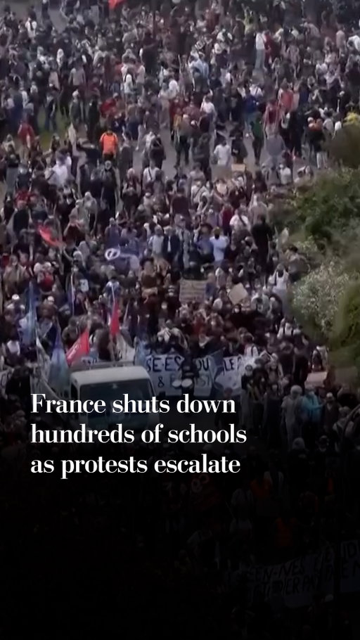 Student protests are sweeping France, morphing into a display of broader discontent as people gathered in cities across the country.

Hundreds of schools and colleges were shut as students protested crowded classrooms, understaffing and inequalities in the education system.

The demonstrations come as France faces a heated debate over spending cuts, rising prices and how to contain record debt.

Read more at the link in bio.