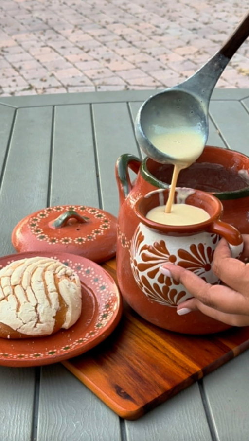Atole season 🇲🇽 

What is atole?

Atole is a traditional Mexican hot drink made from maize (corn), water, and often sweeteners or flavorings. Today you’ll find versions flavored with cinnamon, vanilla, chocolate, fruit, piloncillo, and many other ingredients.

Traditionally, the base could be made by cooking ground maize or masa in water until it thickened. That’s why atole is different from something like hot chocolate, it can be creamy and filling even without milk.

The history

Atole is pre-Hispanic, meaning Indigenous peoples in what is now Mexico were making versions of it before the Spanish arrived in the 1500s.

The word atole comes from the Nahuatl word atolli. Nahuatl was spoken by the Mexica and many other peoples of central Mexico and is still spoken today.

Maize was at the center of Mesoamerican life. It wasn’t simply a side dish, it was a major source of nourishment and was deeply connected to culture, agriculture, religion, and identity.

Indigenous peoples developed sophisticated ways of preparing maize, including nixtamalization, where corn is cooked with an alkaline substance such as cal (calcium hydroxide). Masa made from nixtamalized corn could then be used for foods and drinks, including forms of atole.

champurrado is essentially part of the atole family, a chocolate-flavored, masa-thickened drink I’ll be teaching you soon too. 

#atole