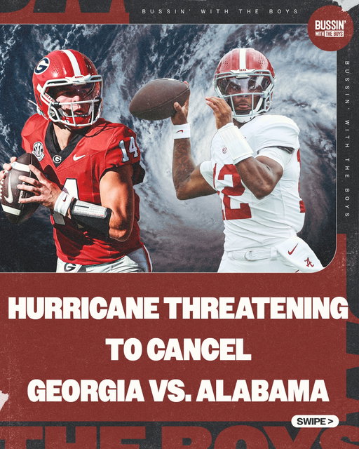 Georgia vs. Alabama could be in jeopardy

Hurricane Isaias is expected to strengthen quickly with a Friday-Saturday landfall possible. Moving the game is reportedly on the table per @yahoosports and James Spann via X