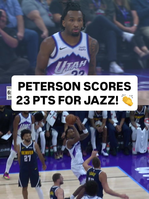The rookie went off! No. 2 pick @darrynp1 dropped 23 PTS in his second NBA preseason game with the @utahjazz! 👏