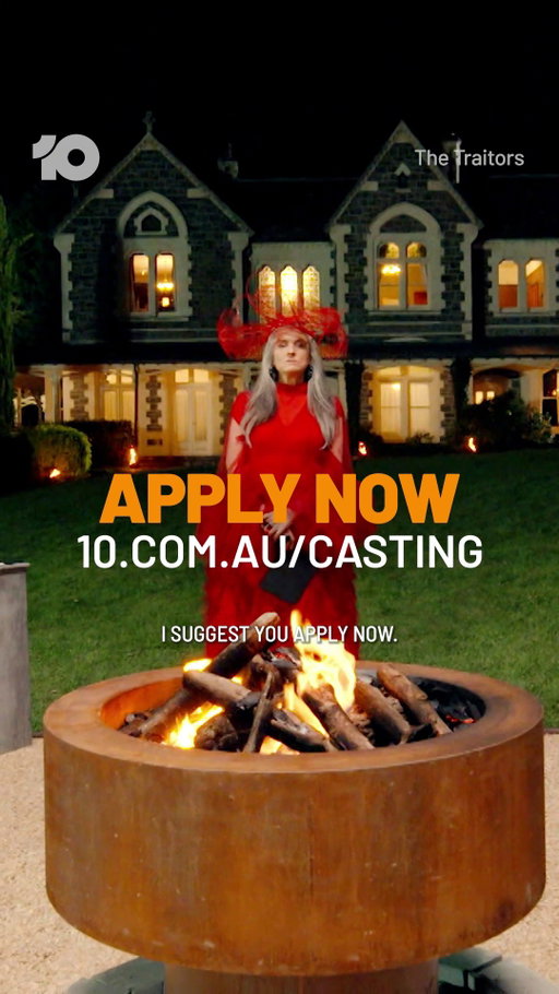 Think you've got what it takes to be murdered? Sorry, to play the next season of The Traitors? 😈 Applications are now open for everyday Aussies ready to lie, betray, seduce and embark on the adventure of a lifetime! 🗡️

#TheTraitorsAU | Apply Now via the link in our bio 🔗