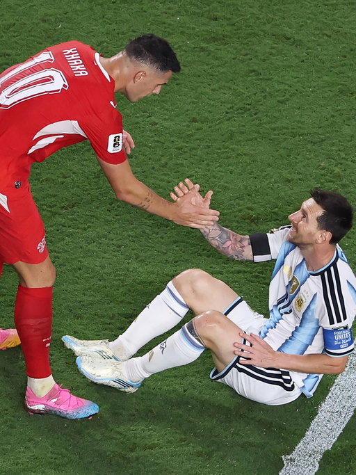 🇦🇷 Mackems against Messi…

Granit Xhaka - Switzerland 🇨🇭

John O’Shea - Republic of Ireland 🇮🇪

Omar Alderete - Paraguay 🇵🇾

Kevin Danso - Austria 🇦🇹

Sebastián Coates - Uruguay 🇺🇾

Paulo Da Silva - Paraguay 🇵🇾

Kevin Kilbane - Republic of Ireland 🇮🇪