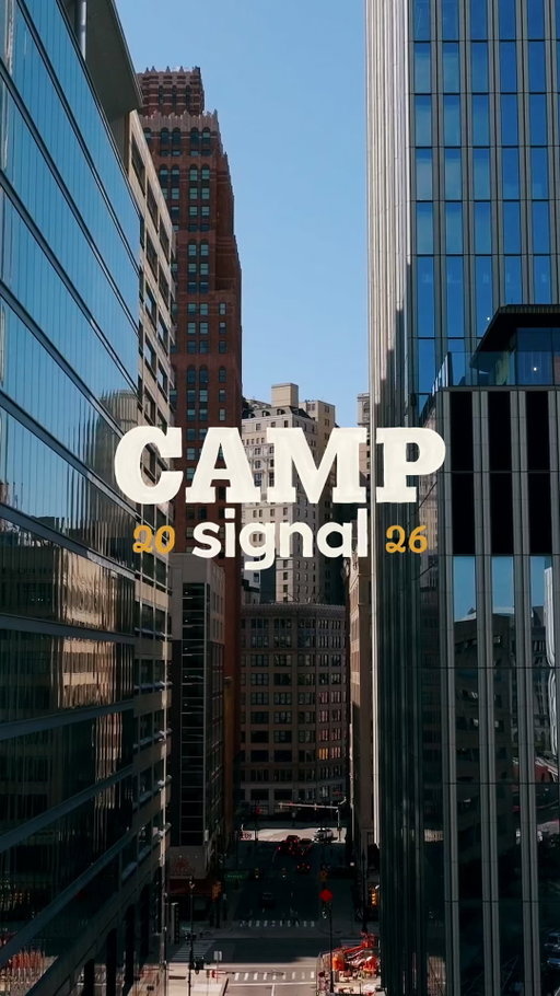 You see us on calls, in your cases, and in your inbox.
Here's what you don't see.
Once a year, the Signal team gets together in one place to reset, reconnect, and plan what's next for you.
The CAMP recap is here. ⛺

#Signaladvisors
