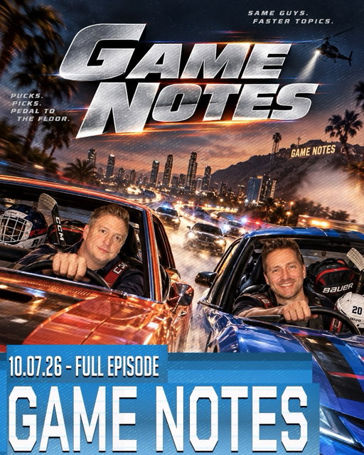 Games Notes Season 5 Episode 2 is live! W/ Special Guest @jonnylazarus 

- Ovechkin’s Last Dance
- Larkin’s Return
- Igor’s Goalie Goal 
- Show/Minzees
- $EBR Picks

++ tons more

Presented by @draftkings #DKPartner