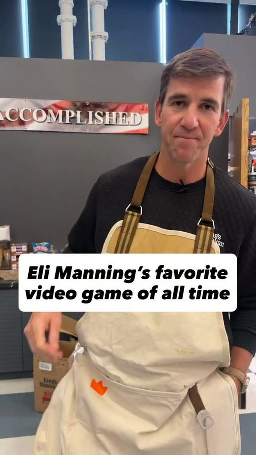 Eli Manning’s favorite video game of all time