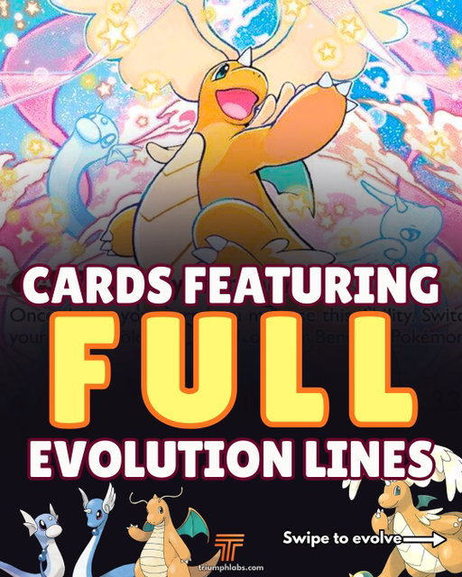POKÉMON CARDS FEATURING FULL EVOLUTION LINES! 🧑‍🧑‍🧒✨

Why have just one evolution when you can fit the whole family into one artwork?! 😭💕

👻 Gastly → Haunter → Gengar
💗 Ralts → Kirlia → Gardevoir
🧲 Magnemite → Magneton → Magnezone
🍃 Sewaddle → Swadloon → Leavanny
🐟 Magikarp → Gyarados
🦇 Zubat → Golbat → Crobat
⚡ Pawmi → Pawmo → Pawmot
💾 Porygon → Porygon2 → Porygon-Z
🐬 Finizen → Palafin
🧬 Solosis → Duosion → Reuniclus
🐿️ Skwovet → Greedent
🐉 Dratini → Dragonair → Dragonite → Mega Dragonite
🏜️ Trapinch → Vibrava → Flygon
💖 Ralts → Kirlia → Gardevoir → Mega Gardevoir
🐦‍⬛ Murkrow → Honchkrow

There’s just something about seeing every stage together on ONE card 🥺

Which evolution family has the BEST artwork? 👀

#pokemontradingcards #pokemontcg #pokemoncommunity #pokemonartwork