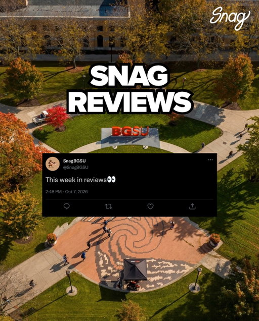 Snag reviews from the week👀

#snag #college #explore #bgsu