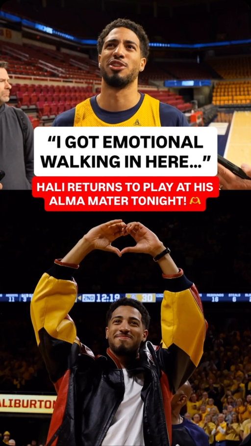 @tyresehaliburton on returning tonight to play at his alma mater, Iowa State for NBA Preseason! 🥹 (via: Pacers/YT)