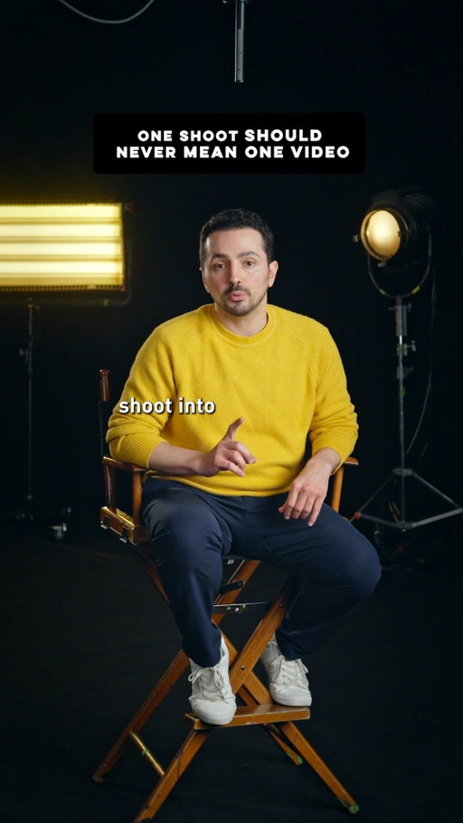 Most brand marketing teams make this budgeting mistake without realizing it: spending their entire production budget on one final video. 

Here is how we turn a single shoot day into a full suite of campaign assets for every stage of your funnel. 

Next time you plan a campaign, feel free to reach out.