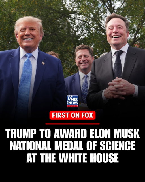 FIRST ON FOX: President Trump will award Elon Musk the National Medal of Science at the White House Thursday.

Musk will be honored alongside Google co-founder Sergey Brin, Nvidia CEO Jensen Huang and AMD CEO Lisa Su. Michael Dell and Microsoft CEO Satya Nadella will receive the National Medal of Technology and Innovation.

The ceremony marks Trump’s first time presenting the awards during either of his administrations and another step in Musk’s return to Trump’s orbit following their public feud.

Read more about the honors at the link in our bio.