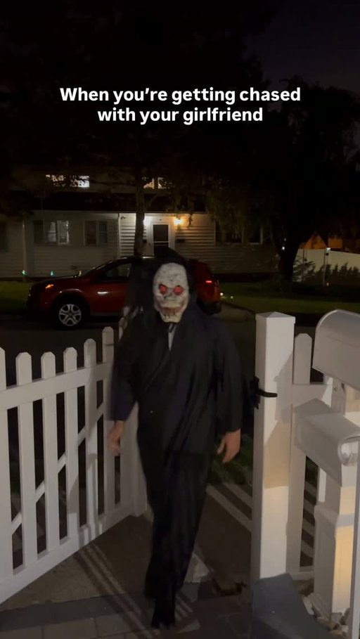 She almost got both of us killed 😭🤣

#halloween #comedy