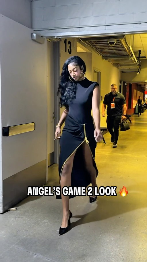 What’s 4+4? ATE 🤩

Angel Reese steps on the scene in style ahead of Game 2 at home vs. the Liberty!

📺 7:30pm/ET | ESPN | 2026 WNBA Playoffs presented by @googlepixel