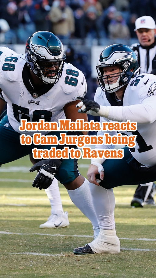 After learning the Eagles traded Cam Jurgens to Baltimore, Jordan Mailata said he and his now former teammate shared an emotional goodbye.

Read more about the trade at the link in our bio.

📝 by @oliviareiner / Staff
🎥 by @jeff_neiburg / Staff