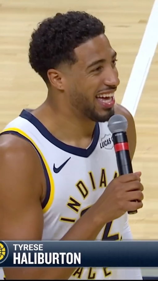 “I love you guys so much. Iowa State is so special to me.” 💛

Tyrese Haliburton addressed the crowd before tonight’s game at his alma mater Iowa State.