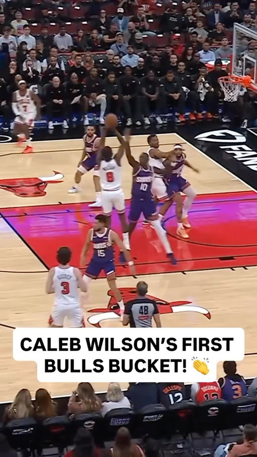 The 4th overall pick @c.dubbb secures his first NBA preseason bucket! 🪣