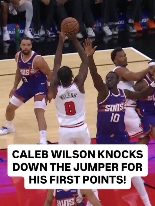 No. 4 overall pick @c.dubbb pivots away from the defense and knocks down the jumper for his FIRST @chicagobulls preseason bucket!