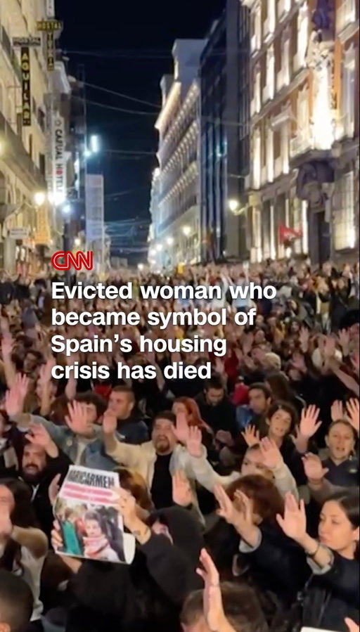 Maria del Carmen Abascal, the 87-year-old woman whose eviction from her Madrid home sparked a government crisis in Spain, has died, the Madrid Tenants’ Union announced on Wednesday.

Read more at the link in bio.