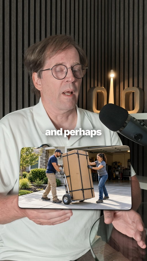 From 1 to 10, how big a deal is curbside delivery when your sauna arrives?