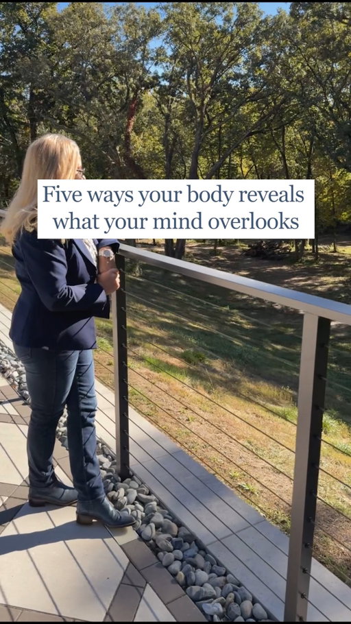 Your body can pick up on stress and emotional patterns before your conscious mind connects the dots.

1. Constant tension
Your shoulders, jaw, or stomach may stay tight even when you aren't consciously feeling stressed. Repeated tension can be a sign that your body is carrying more than you've acknowledged.

2. Trouble relaxing
You finally have time to slow down, but your body still feels restless or alert. When being busy becomes your normal state, slowing down can make feelings you've been avoiding more noticeable.

3. Energy crashes
You push through your day and suddenly have nothing left. When this keeps happening, it may be worth looking at what consistently drains you instead of simply trying to push harder.

4. Changes in sleep
Your body may feel tired while your mind keeps running. Stress, emotional overload, and unresolved thoughts can all make it harder to settle into restful sleep.

5. Feeling uncomfortable around certain people
You may notice tension, heaviness, or a desire to pull away around someone before you can explain why. That feeling isn't automatically proof that the person is unsafe, but it can be worth slowing down and observing the situation.

Your body isn't always giving you the answer. But it can give you information your conscious mind hasn't fully processed yet.

#SelfAwareness #MindBodyConnection #TrustYourIntuition #SelfTrust #PersonalGrowth