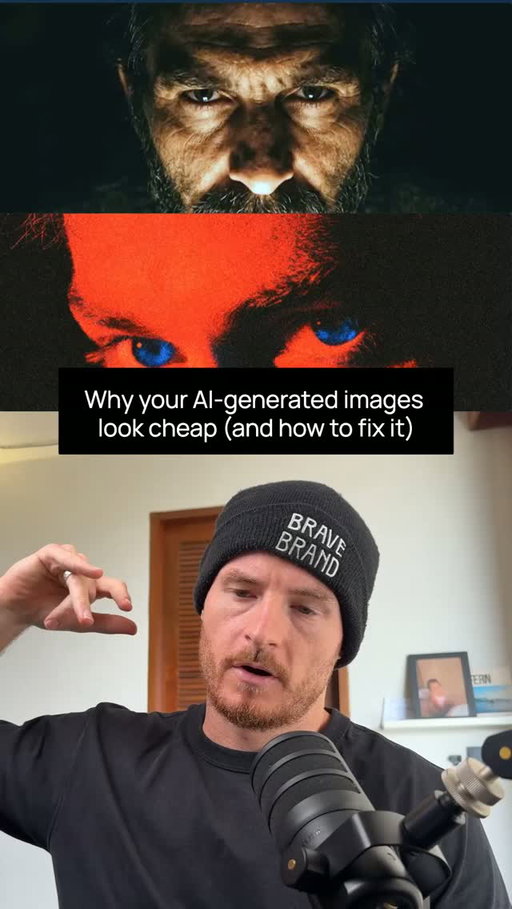 There is a massive difference between generic AI slop and a premium brand photography style.

The reason your images look cheap is because you are relying on standard prompting - which not only kills your engagement but also risks getting your content flagged by platforms like Meta.

I found a way to completely bypass the generic AI look. In one single prompt, you can batch over 140 unique, highly emotional brand assets that actually look handcrafted.

Comment "Skool" to learn how to build systems like this inside your own business.