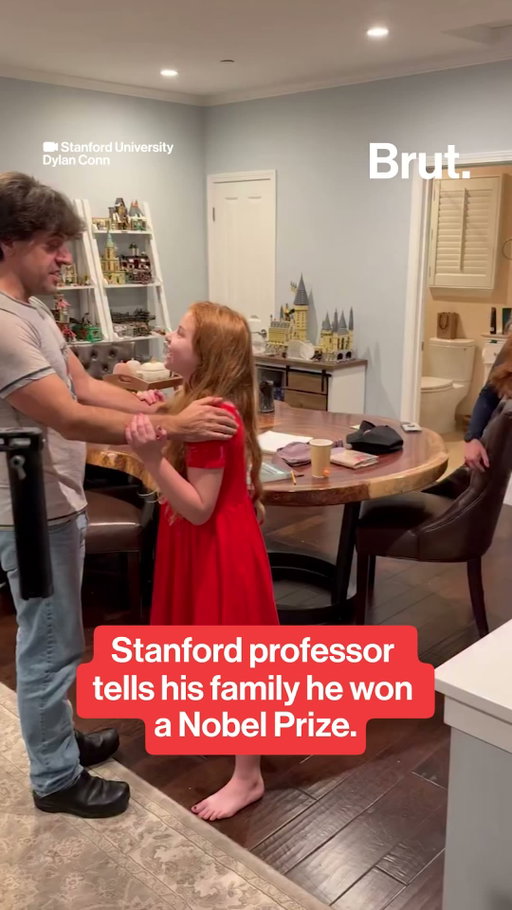 Stanford professor Karl Deisseroth shared the news of his Nobel Prize win with his children in a video released by the university.

Deisseroth was awarded the 2026 Nobel Prize in Physiology or Medicine alongside German scientists Peter Hegemann and Georg Nagel.

The three were recognized for discoveries leading to optogenetics, a technique that uses light to switch individual nerve cells on or off. Their work allows researchers to study how brain cells influence behavior and contributes to research into neurological and psychiatric conditions.

Deisseroth is a professor of bioengineering and of psychiatry and behavioral sciences at Stanford.

#NobelPrize #KarlDeisseroth #Neuroscience
