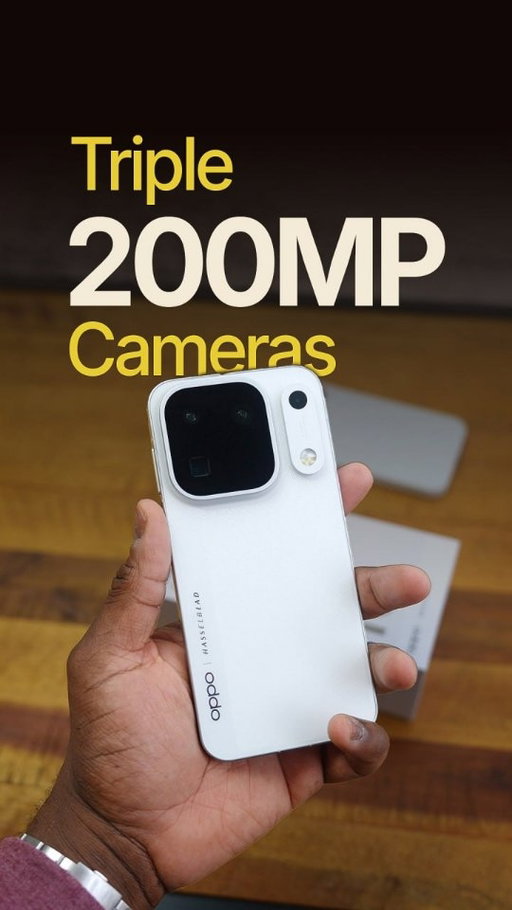 Fresh out of the box! 📦✨ The finish on the new Oppo Find X10 Pro Max looks even better in person. Would you rock this triple 200MP Camera BEAST or stick with your current daily driver? 

#OppoFindX10ProMax #Unboxing #unboxing #oppo