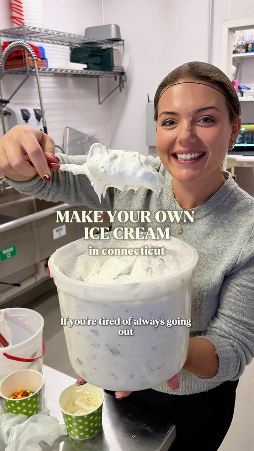 this needs to be at the TOP of your bucket list 

This is my second time taking the @frisbiesdairybarn ice cream making class because we had SO much fun last time - I’m definitely making this a yearly tradition. Create your own flavor and take home an entire gallon of it! 

➡️ Comment ICE CREAM or🍦for a link to sign up! (they also do gift cards…what a great xmas gift👀) 

📍They only offer this class at their New Britain location, but @frisbiesdairybarn also has scoop shops in west hartford, windsor, and east lyme. COMING SOON to orange and hamden!!