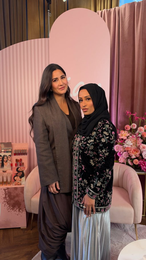 An afternoon with the Kween @katrinakaif celebrating one year of @kaybykatrina in @spacenk 🥰 Every British brown who grew up in the 2000s knows what a big deal this is!! 🥰 #kaybeauty #kaybykatrina #katrinakaif #itskaytobeyou

Thank you @frishtag_ for the idea 😘