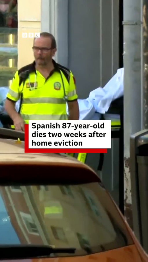 An elderly woman whose eviction sparked nationwide protests over Spain's housing crisis has died, according to Madrid's tenants union.
 
Maricarmen Abascal, 87, was forcibly removed from her apartment of more than 70 years on 23 September, after she was unable to afford steep rent increases.
 
Tap the link in @BBCNews's bio to read more on this story and its wider impact across the country. 
 
#Maricarmen #BBCNews