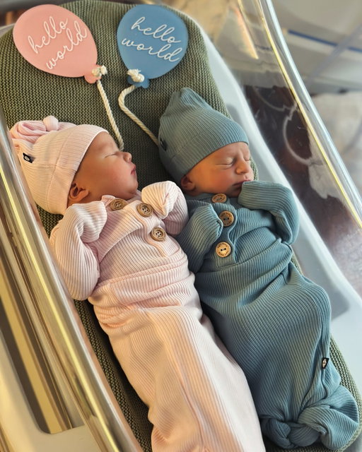 On this day 2 years ago @marissabriscoe_ and I’s life’s changed forever. The twins came and we were instantly outnumbered by them and Brooks. Being a twin parent is no joke but I wouldn’t change it for the world as it’s the best thing ever. How in the world can it be 2 years since the day Cooper and Collins came into this world is beyond me. Happy birthday to the two sweetest trouble makers I know!