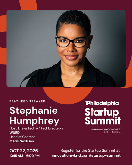 Every great fireside needs someone who knows which questions to ask.

Stephanie Humphrey (@techlifesteph), media host for @onwurd and Head of Content for MASK NextGen, is guiding the After the Exit conversation at Startup Summit, digging into what it really takes to build, scale, and let go.

This is the session people will be quoting at the reception.

📅 Wednesday, October 22
⏰ 11:30 AM session
📍 Fitler Club, Philadelphia
🔗 Full agenda and registration at the link in bio 

#PhillyTech #InnovationWeekend #PhillyEvents