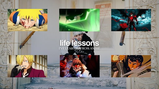 Life lessons from Anime 📝