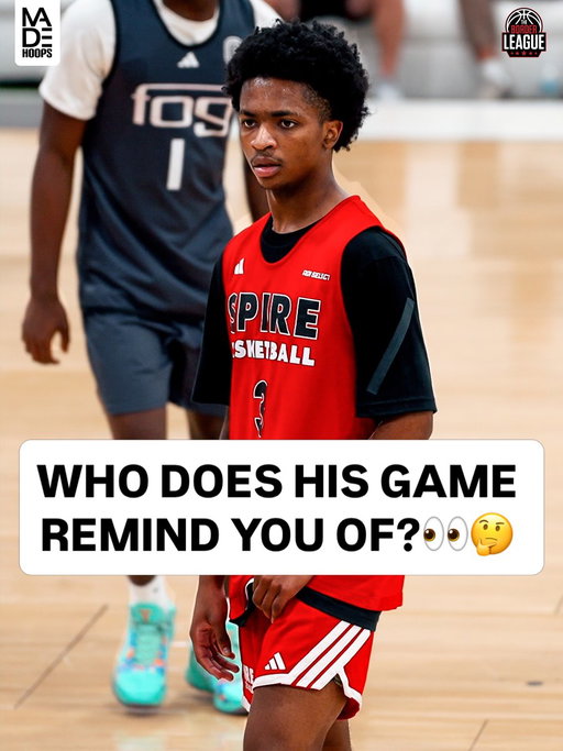 4⭐️ Houston Commit Darrell Davis was looking like a PROBLEM with his Spire Academy squad this past weekend at Border League!😈

Who does his game remind you of?🤔👀