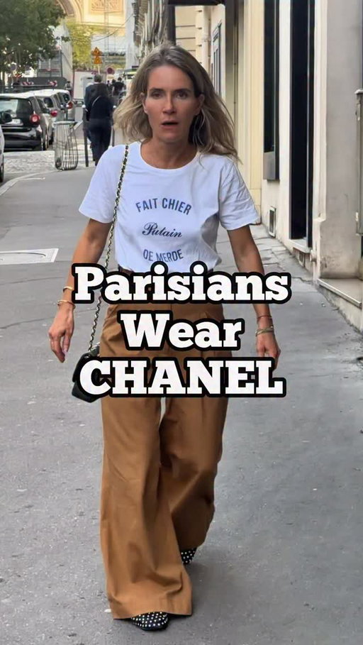 A little bit of CHANEL is fine to much CHANEL IS TOO MUCH! 
Welcome to this world where people are dressed 100% CHANEL!
I will let you be your own judge!

👉🏻 BUY my famous T-shirt “PUT-IN DE MER-E” to be more French 🇫🇷 than the French!  Link in my Instagram bio ❤️

👉🏻 BOOK YOUR TICKETS for my stand-up comedy in Paris “ OH MY GOD, SHE IS PARISIAN!” the only comedy in English  in Paris by a true Parisian girl! 👉🏻 link to book in my Instagram bio

#parisian #chanel #parisfashion #parisstreetstyle #parisianstyle