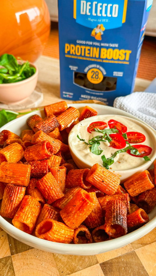 #ad Viral Pasta Chips

Thomas has this cute habit of inviting people over last minute with zero time to prepare, so when it comes to having food for guests, I want easy, but more fun than throwing chips in a bowl 🤭 I love using @dececco_pasta_us protein boost pasta to make the viral pasta chips from years back. It’s naturally higher in fiber and protein with same authentic taste you love! These seriously turn out so, so crunchy and are always a hit.

Comment “LINK” & I’ll message you the recipe!

#DeCecco #MadeWithDeCecco #DeCeccoProteinBoost #pastachips