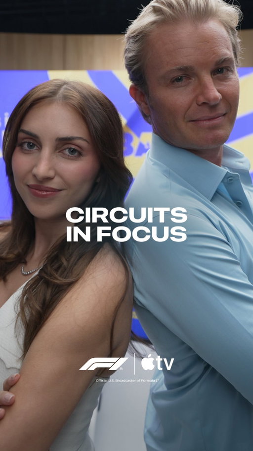 On this week’s episode of Circuits in Focus, Emelia Hartford and Nico Rosberg brave Marina Bay, F1’s most punishing track. 

Watch the #SingaporeGP Sunday, October 11 at 8am ET on @AppleTV, the U.S. home of F1.