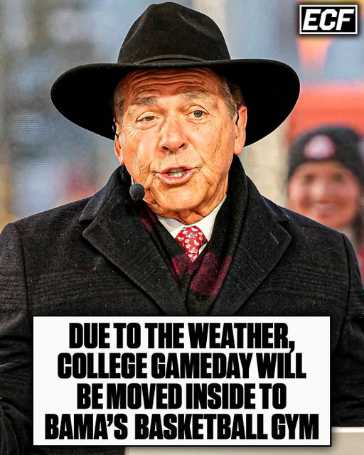 Due to the weather, College Gameday has announced that it will be moved indoors to Coleman Coliseum, which is where the Alabama Basketball team plays at 👀

The doors will open at 5:30 AM CT time, should be an electric and packed crowd indoors tbh 🔥

Bryce Young will be the guest picker for Georgia-Alabama as well… 

Thoughts? ⬇️