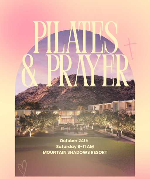 Comment “PILATES” for the invite link 🩷🙏🏼🤸🏼‍♀️

Join the girls for a morning of movement and faith! No matter where you are in your fitness level or faith journey, you are welcome here! 

Rooftop Pilates & Prayer
Overlook @mountainshadowsaz 
Saturday, October 24 at 9-11 AM

Featuring local female-owned faith-based businesses as our vendors, gifting and giveaways. Jewelry @laurenrileyjewelry clothing @bkoclothing.co and prayer journals @herpurpose.az 

We will be having a Bible study circle led by @herpurpose.az right after!

10% profit goes to local church for gospel outreach.

Mats are provided.
Bring a friend or come meet one.

See you there,
Mary

p.s join our group chat for discount code!! Comment GROUP CHAT

#pilates #prayer #arizona #womensevent