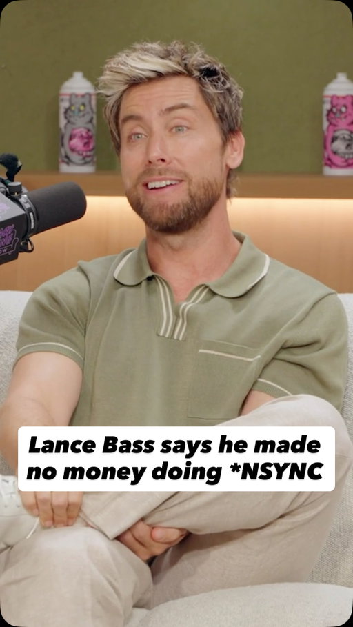 @lancebass says he made $35 a day in @nsync