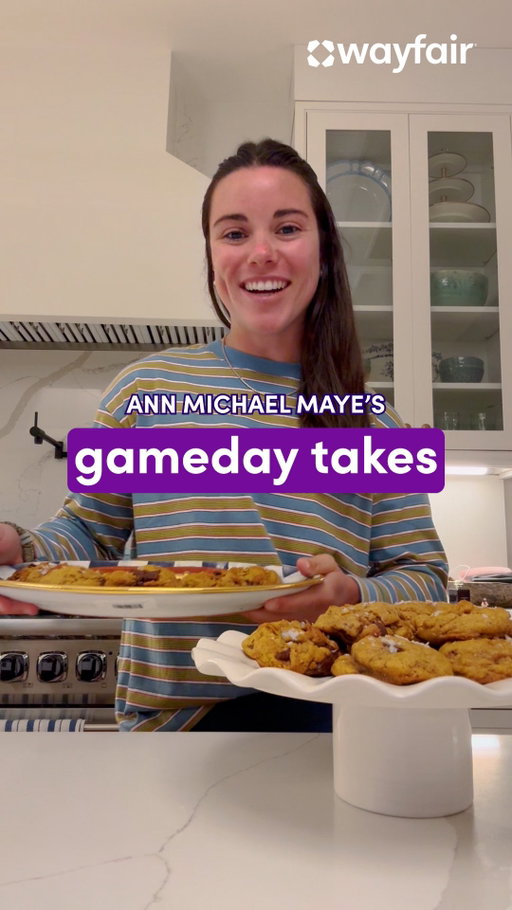 Our favorite time of year & @annmichaelhmaye’s time to shine. From the kitchen, to the watch party, we’re teaming up to bring you her hosting essentials. Shop her collection at the link in bio! 🏈🎃🍪