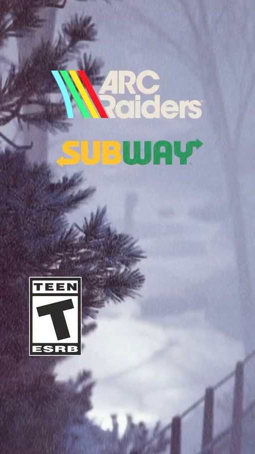 first raid? pack a sub. 🥶
Head Topside as ARC Raiders goes free to play October 8–12. Grab a qualifying meal in-store or in-app/online from a participating Subway® restaurant to get a code to unlock the Subterranean outfit, a special Subway recolor + two in-game rewards for your first loadout. 

Legal disclaimer:
ARC Raiders is rated ESRB “T” for Teen with Violence, Blood. At participating U.S. restaurants. Offer opt-in required. One (1) ARC RaidersCode (the “Code(s)”) with qualifying Subway® meal purchase (excludes Kids Meals). Limit: one (1) Code per order. Offer valid August 20 - October 26, 2026 or while supplies last. 2.5M Codes available. Code(s) redeemable on https:// id.embark.games until November 10, 2026. Embark ID user account and ARC Raiders game license required.
ARCRaiders includes optional in-game purchases. Age 13+ only. For full Terms, see Subway.com/en-us/ (http://subway.com/en-us/) arcraiders.