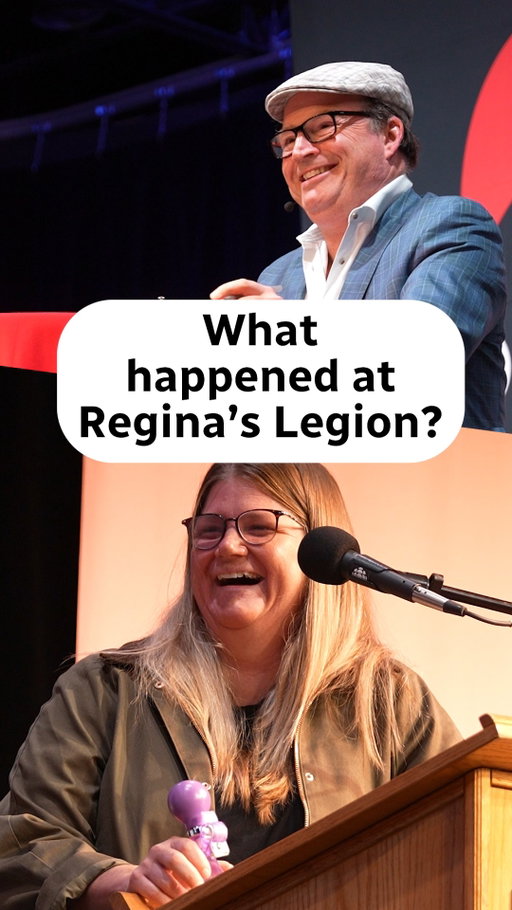 🎖️🍻 When it comes to a night out, @brittanythecomedian tells her Regina audience that the Legion is the place to be... and what happens at the Legion, stays at the Legion! 😂 Click the link in bio to listen to this week's new episode of The Debaters. 🎧️