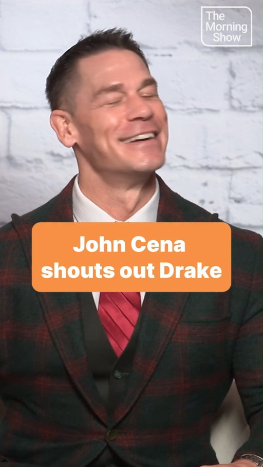 Is John Cena going to wake his rap era back up? 👀 John caught up with @brittneecblair to talk his new movie 'Matchbox' - but we couldn't let him go without asking how it feels to be Drake's muse. 🎵 What's your favourite Drake lyric? 

#johncena #matchboxmovie #drake