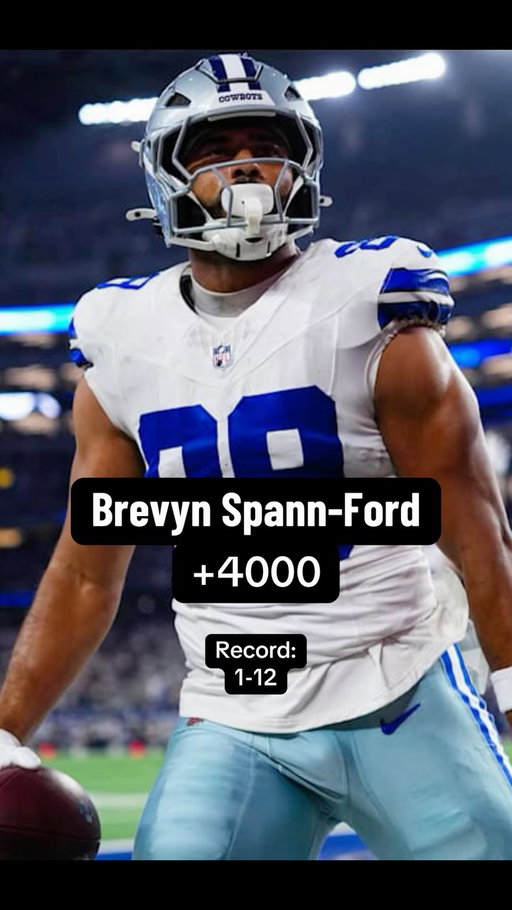 TNF FIRST TOUCHDOWN:

IT WAS ALWAYS…. (+4000)🔮

(Record: 1-12)