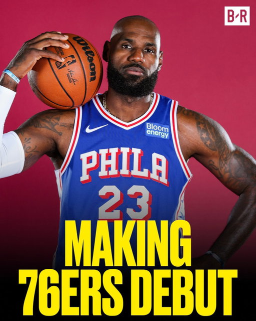 LeBron will make his preseason debut for the 76ers tonight vs. the Nets, per @mcten 🚨

LEPHILLY ERA IS HERE 🔥