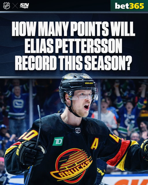 It’s been a solid start to 2026-27 for Elias Pettersson 😤

How many points do you think he’ll finish the season with? @bet365_ca