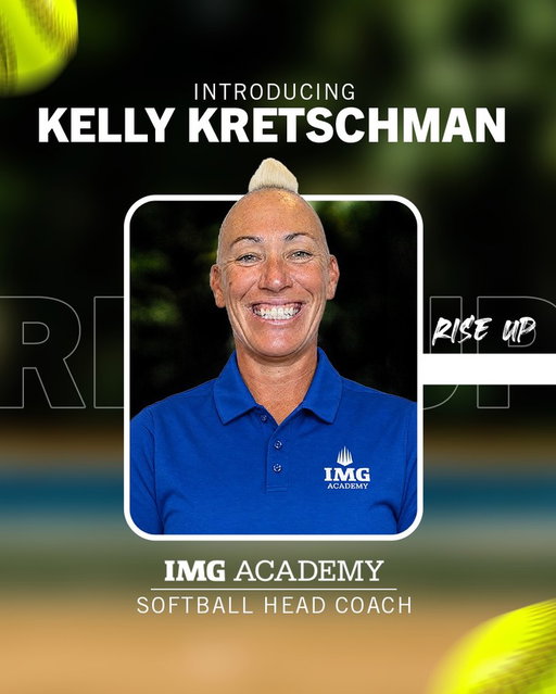 Welcome to IMG Academy, Coach Kelly Kretschman! 🙌🥎

A two-time Olympic medalist and seven-time NPF Champion, Coach Kretschman joins IMG Academy Softball as a Head Coach. Bringing experience at the collegiate, professional, and international levels, she is ready to share her knowledge and expertise to help our student-athletes develop their game!