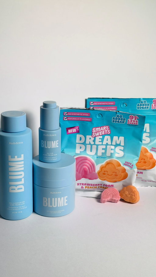 ✨ GIVEAWAY CLOSED! ✨

Congrats to our sweet winners @angelaaaxo, @shelbyripple, and @kallmekaffee 💖

3 lucky winners will win a 14-pack of SmartSweets Dream Puffs and a Blume Clear Skin Kit valued at $132 USD ☁️🩵

Here’s how to enter:
💛 Follow @smartsweets & @blume
🩵 Share + like this post
💌 Tag a friend in the comments (each tag = 1 entry. enter as many times as you’d like!)

BONUS: share this to your story for an extra entry 🍭

Giveaway is open to U.S. & Canadian residents of legal age. Ends October 15th, 2026 11:59pm PST. Winner will be selected at random and contacted via DM from this verified account only. Good luck!