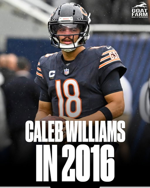 This guy watched 14-year-old Caleb Williams play in 2016 and knew he'd be great 🤯

Williams, who played high school at Gonzaga in DC and had standout games against rival DeMatha, went on to star at Oklahoma and USC, winning the 2022 Heisman Trophy before becoming the No. 1 overall NFL Draft pick in 2024 by the Chicago Bears.

(via jilori_22/X)
